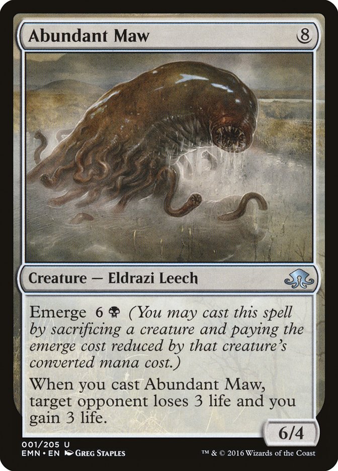 Abundant Maw [Eldritch Moon] | Play N Trade Winnipeg