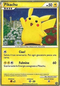 Pikachu (PW2) (Italian) [Pikachu World Collection Promos] | Play N Trade Winnipeg