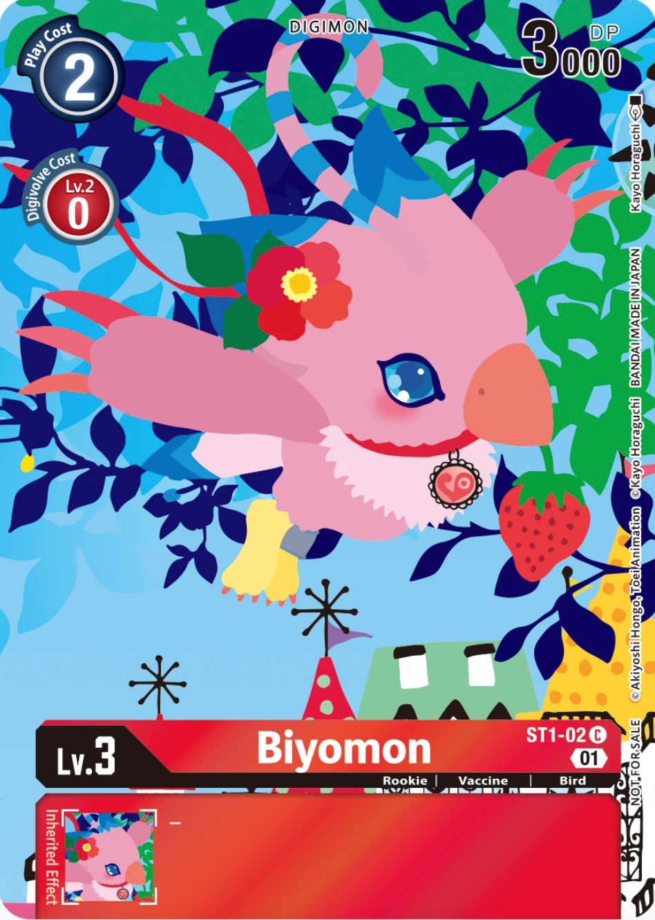 Biyomon [ST1-02] (Tamer's Card Set 2 Floral Fun) [Starter Deck: Gaia Red Promos] | Play N Trade Winnipeg