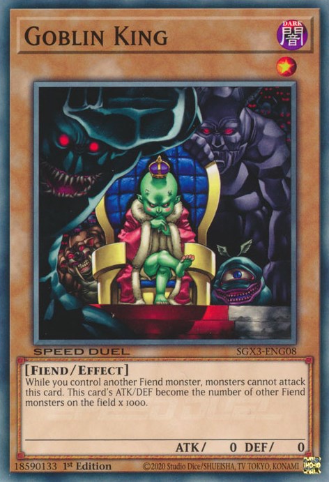 Goblin King [SGX3-ENG08] Common | Play N Trade Winnipeg