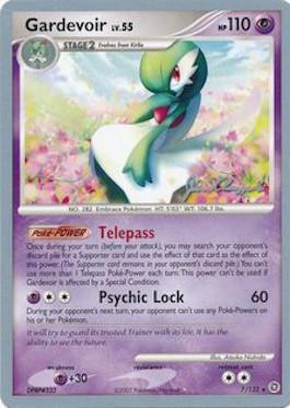 Gardevoir LV.55 (7/132) (Psychic Lock - Jason Klaczynski) [World Championships 2008] | Play N Trade Winnipeg