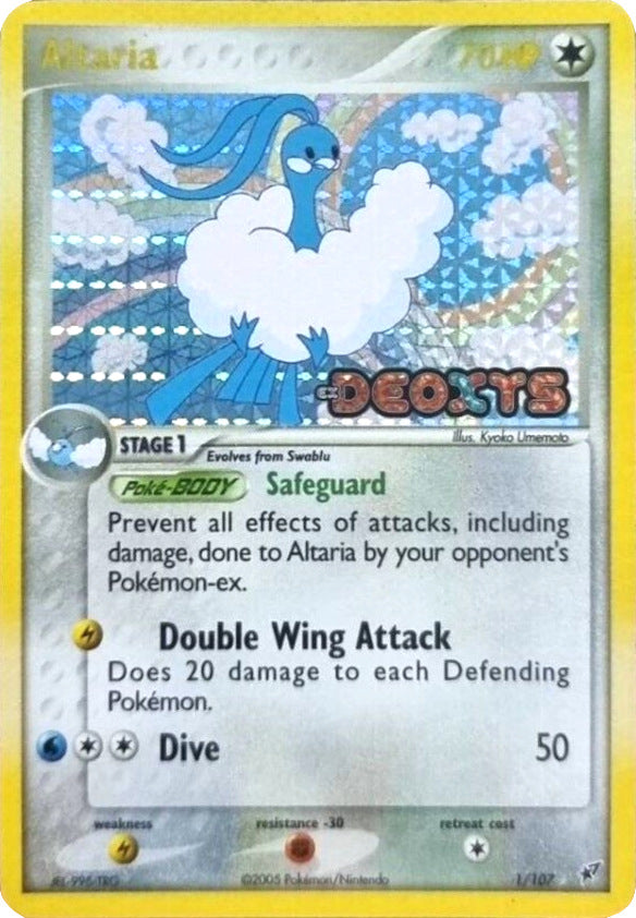 Altaria (1/107) (Stamped) [EX: Deoxys] | Play N Trade Winnipeg