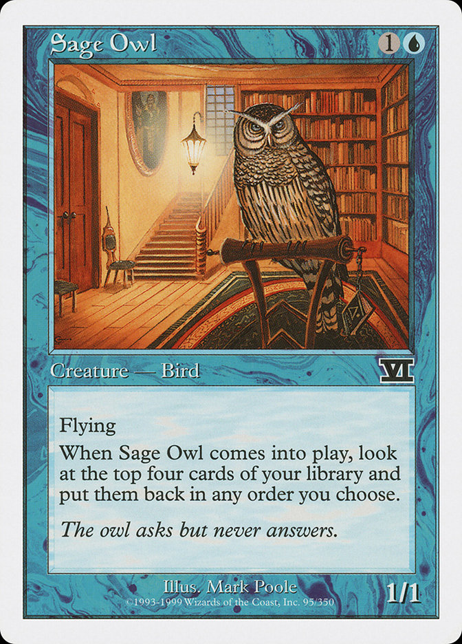 Sage Owl [Classic Sixth Edition] | Play N Trade Winnipeg