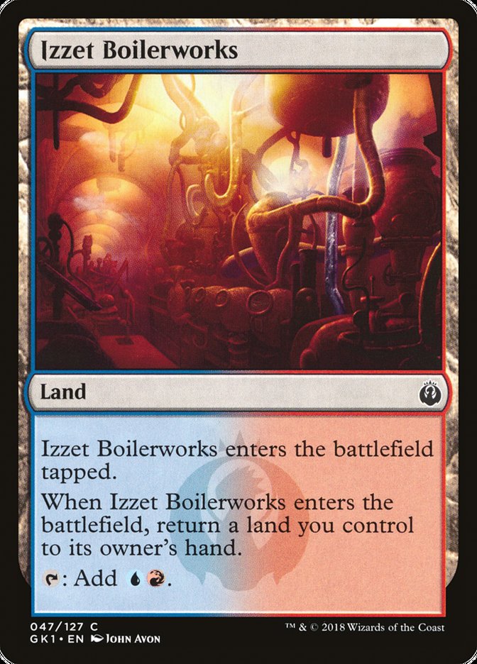 Izzet Boilerworks [Guilds of Ravnica Guild Kit] | Play N Trade Winnipeg