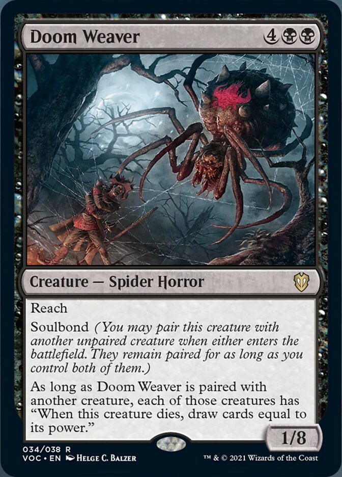 Doom Weaver [Innistrad: Crimson Vow Commander] | Play N Trade Winnipeg