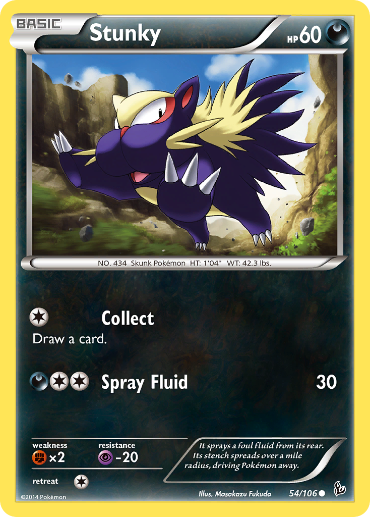 Stunky (54/106) [XY: Flashfire] | Play N Trade Winnipeg
