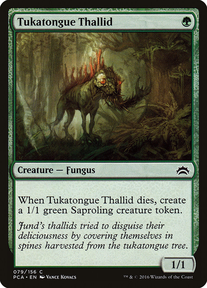 Tukatongue Thallid [Planechase Anthology] | Play N Trade Winnipeg