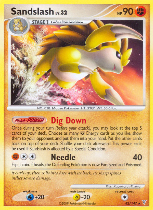 Sandslash (42/147) [Platinum: Supreme Victors] | Play N Trade Winnipeg