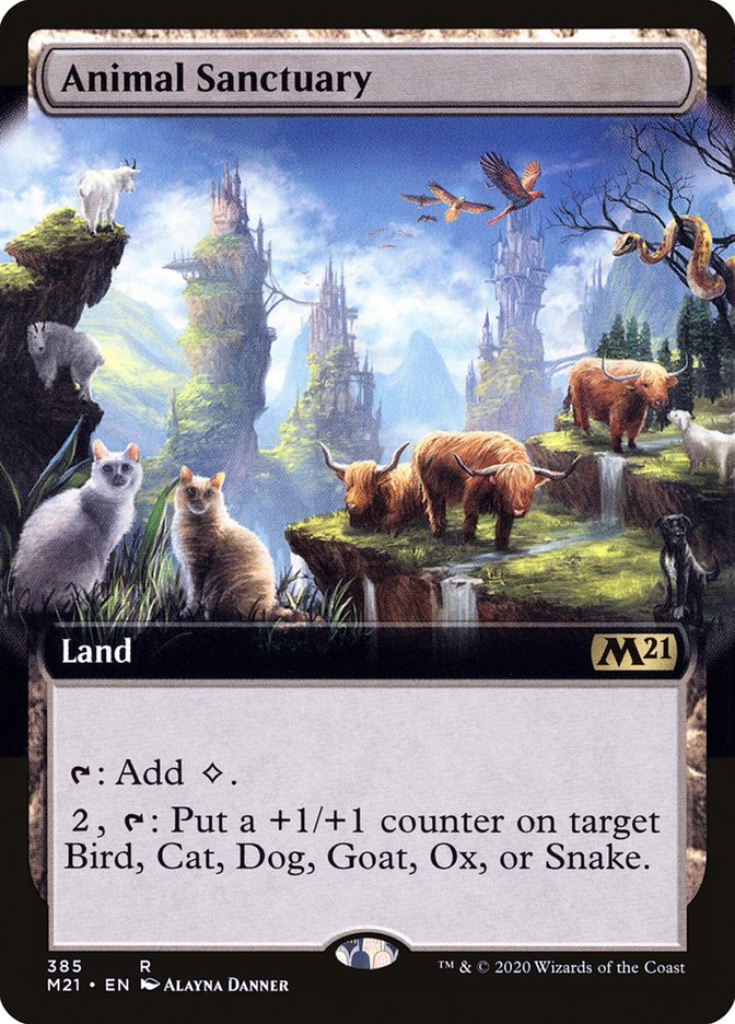 Animal Sanctuary (Extended) [Core Set 2021] | Play N Trade Winnipeg