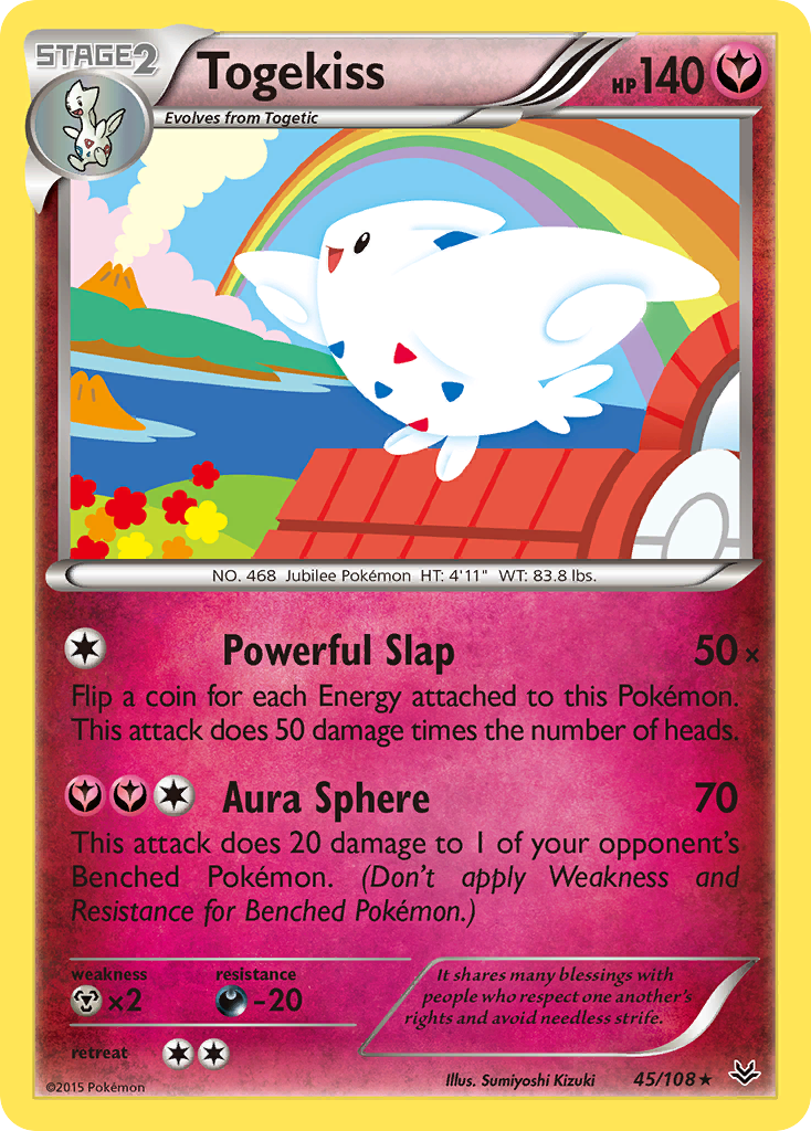 Togekiss (45/108) [XY: Roaring Skies] | Play N Trade Winnipeg