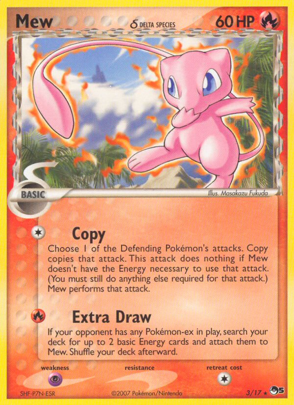 Mew (3/17) (Delta Species) [POP Series 5] | Play N Trade Winnipeg