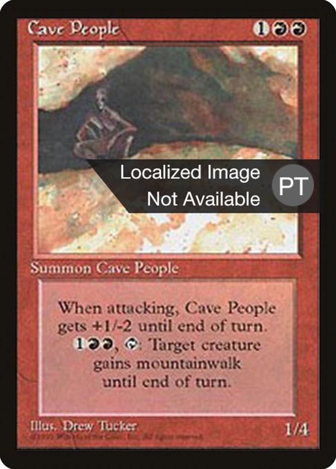 Cave People [Fourth Edition (Foreign Black Border)] | Play N Trade Winnipeg