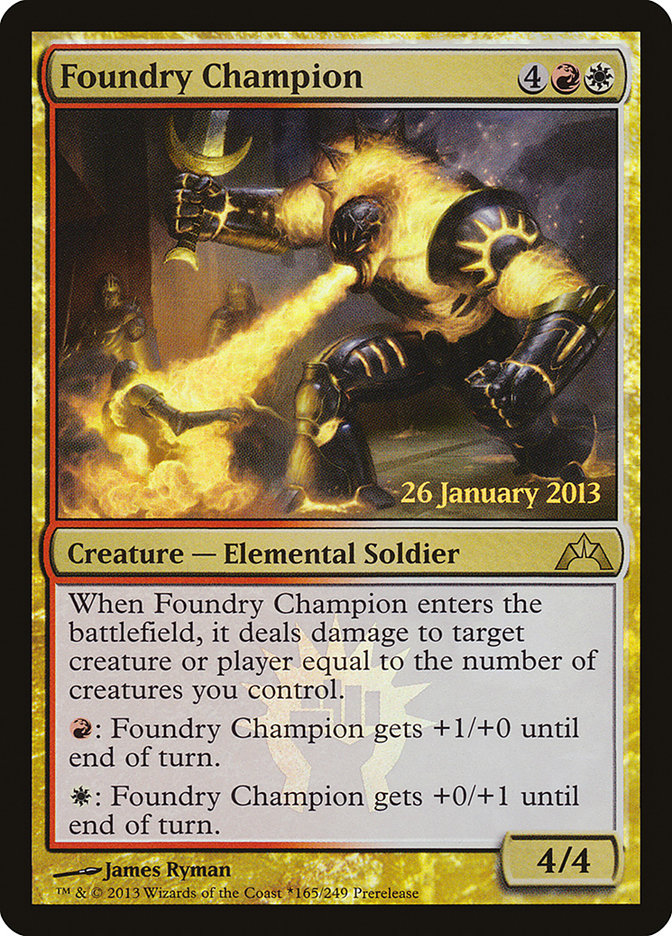 Foundry Champion  [Gatecrash Prerelease Promos] | Play N Trade Winnipeg