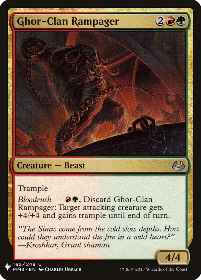 Ghor-Clan Rampager [Mystery Booster] | Play N Trade Winnipeg