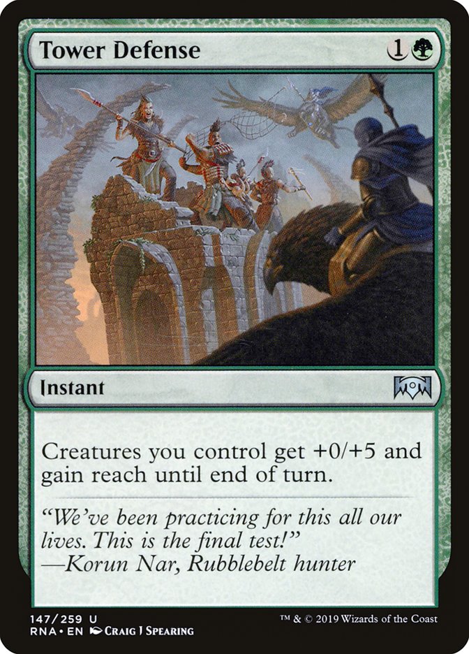 Tower Defense [Ravnica Allegiance] | Play N Trade Winnipeg