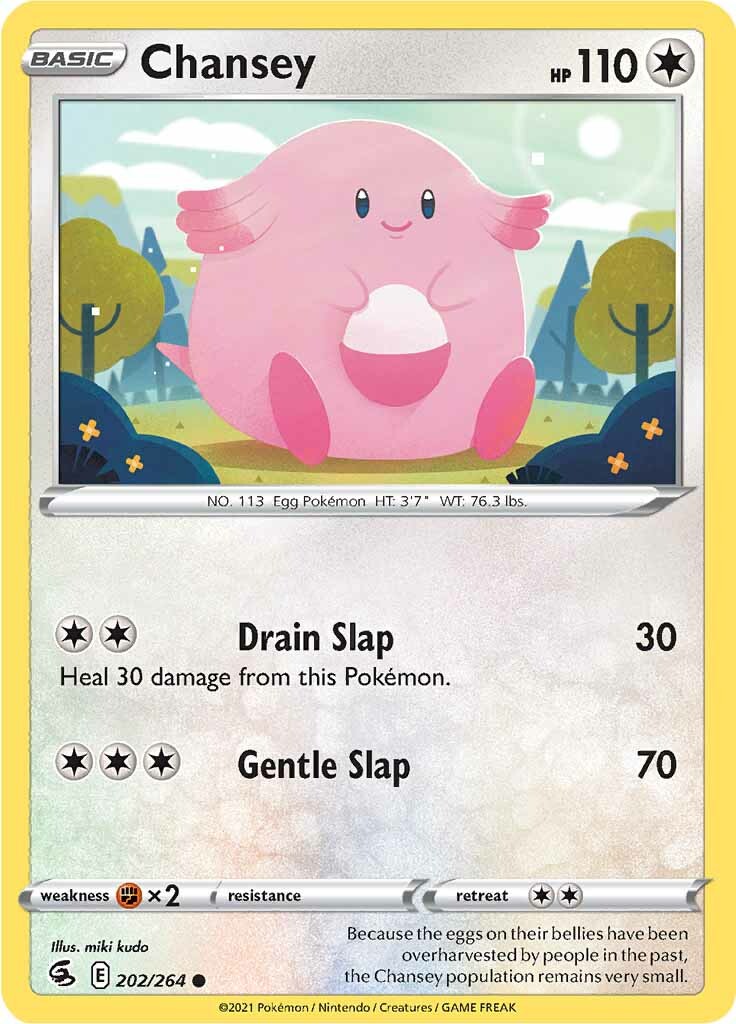 Chansey (202/264) [Sword & Shield: Fusion Strike] | Play N Trade Winnipeg