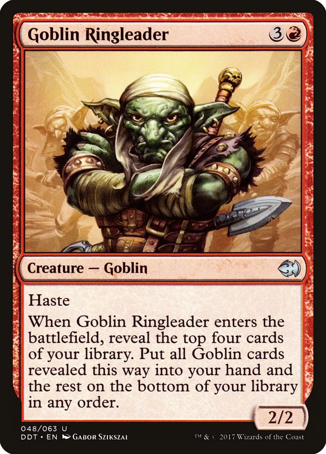 Goblin Ringleader [Duel Decks: Merfolk vs. Goblins] | Play N Trade Winnipeg