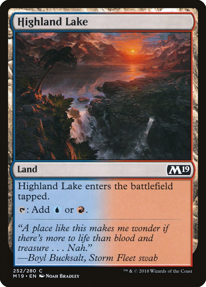 Highland Lake [Core Set 2019] | Play N Trade Winnipeg