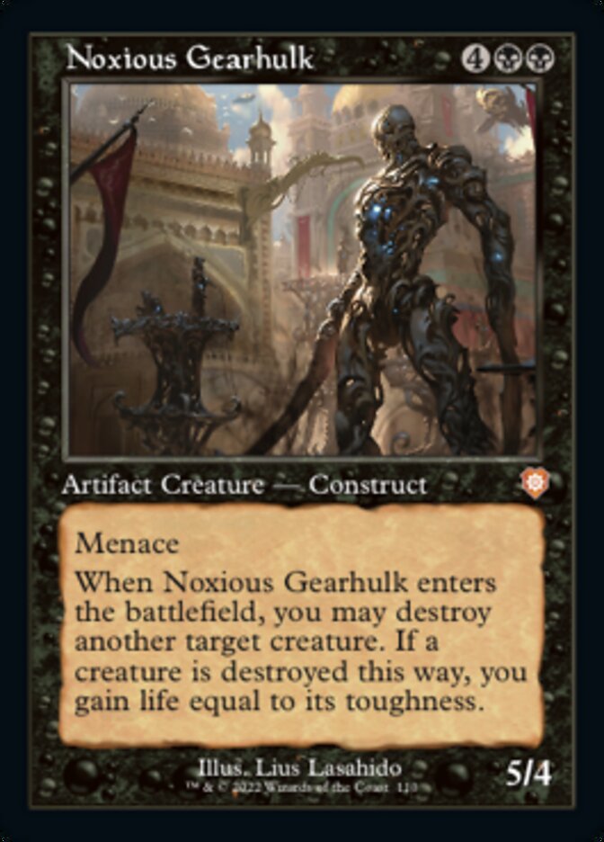 Noxious Gearhulk (Retro) [The Brothers' War Commander] | Play N Trade Winnipeg