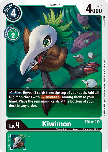 Kiwimon [BT5-049] [Battle of Omni] | Play N Trade Winnipeg