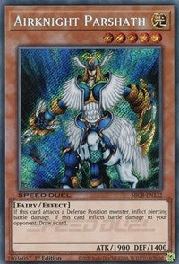 Airknight Parshath (Secret) [SBCB-EN132] Secret Rare | Play N Trade Winnipeg