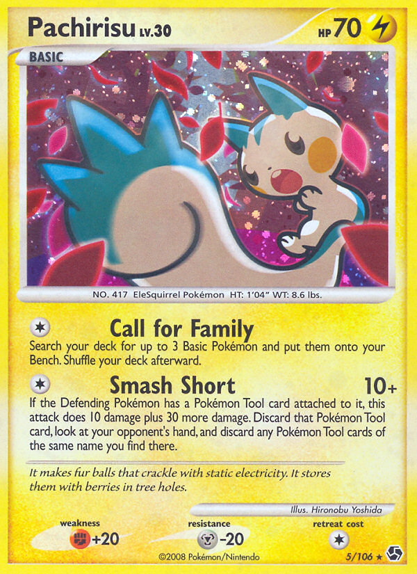 Pachirisu (5/106) [Diamond & Pearl: Great Encounters] | Play N Trade Winnipeg