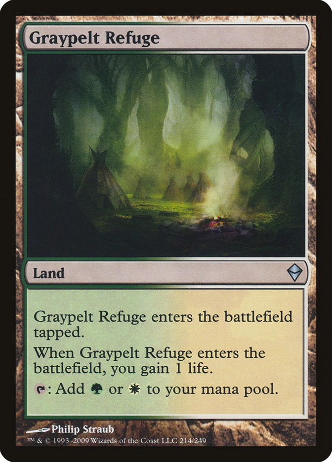 Graypelt Refuge [Zendikar] | Play N Trade Winnipeg