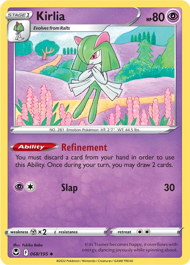 Kirlia (068/195) [Sword & Shield: Silver Tempest] | Play N Trade Winnipeg