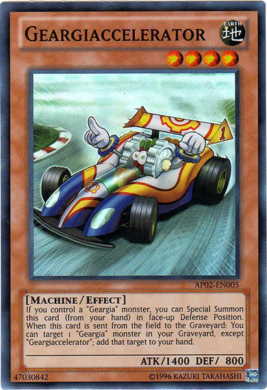 Geargiaccelerator [AP02-EN005] Super Rare | Play N Trade Winnipeg