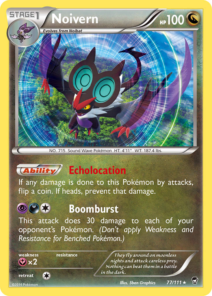 Noivern (77/111) [XY: Furious Fists] | Play N Trade Winnipeg