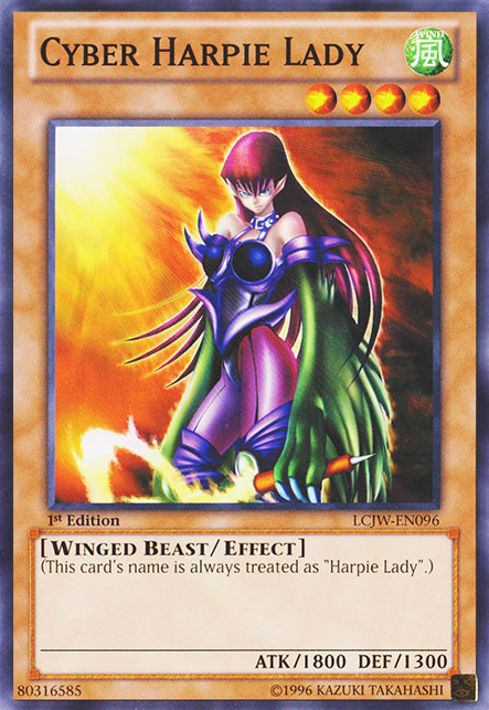 Cyber Harpie Lady [LCJW-EN096] Common | Play N Trade Winnipeg