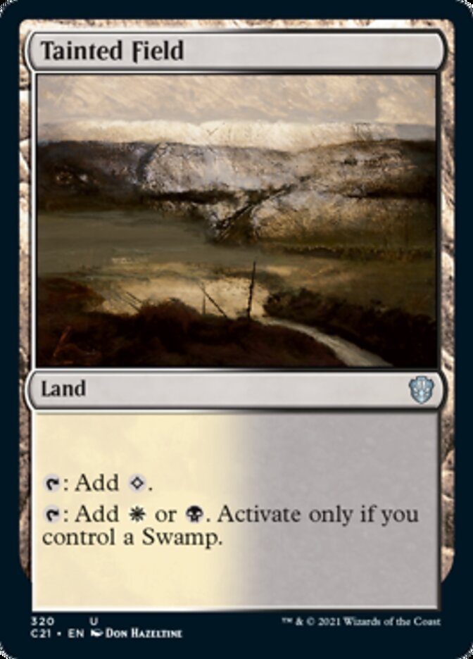 Tainted Field [Commander 2021] | Play N Trade Winnipeg
