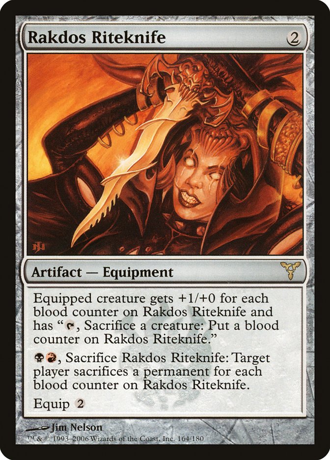 Rakdos Riteknife [Dissension] | Play N Trade Winnipeg