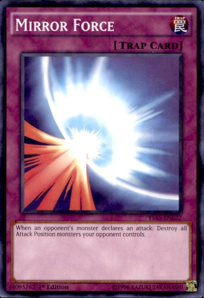 Mirror Force [YS15-ENL22] Shatterfoil Rare | Play N Trade Winnipeg