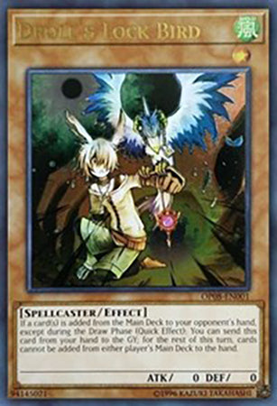 Droll & Lock Bird [OP08-EN001] Ultimate Rare | Play N Trade Winnipeg