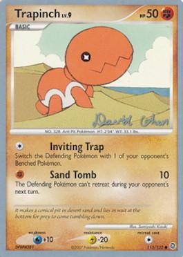 Trapinch LV.9 (115/132) (Stallgon - David Cohen) [World Championships 2009] | Play N Trade Winnipeg