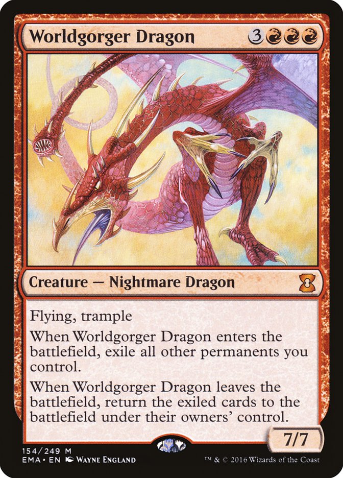 Worldgorger Dragon [Eternal Masters] | Play N Trade Winnipeg