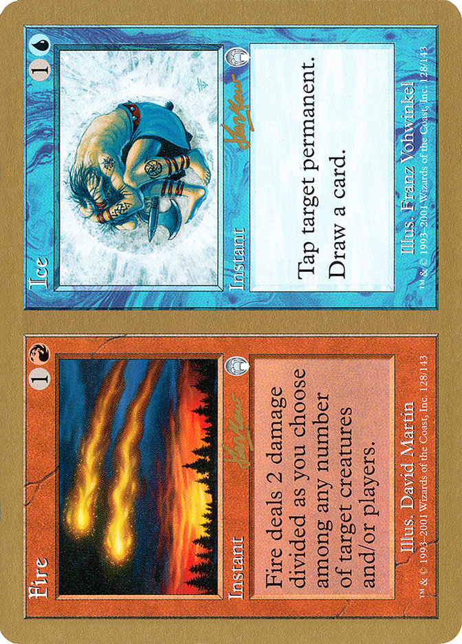 Fire // Ice (Sim Han How) [World Championship Decks 2002] | Play N Trade Winnipeg