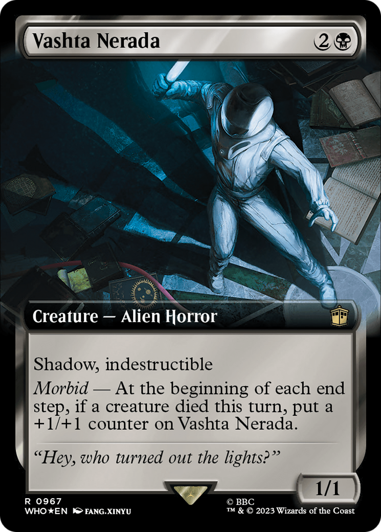 Vashta Nerada (Extended Art) (Surge Foil) [Doctor Who] | Play N Trade Winnipeg