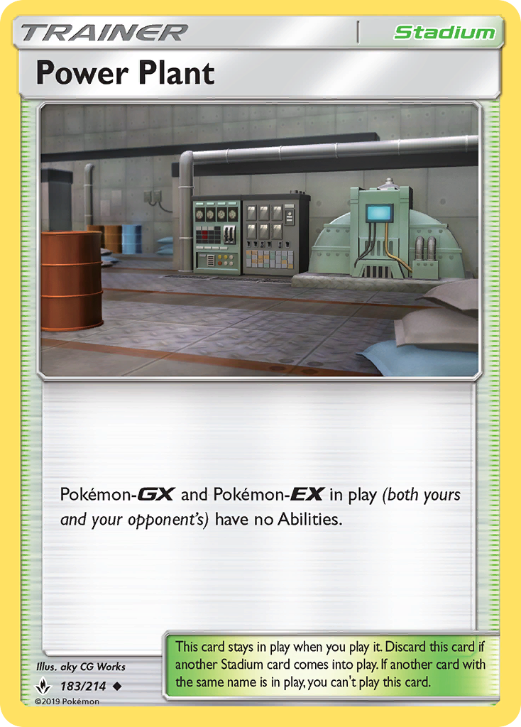 Power Plant (183/214) [Sun & Moon: Unbroken Bonds] | Play N Trade Winnipeg