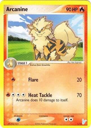 Arcanine (1/12) [EX: Trainer Kit 2 - Minun] | Play N Trade Winnipeg