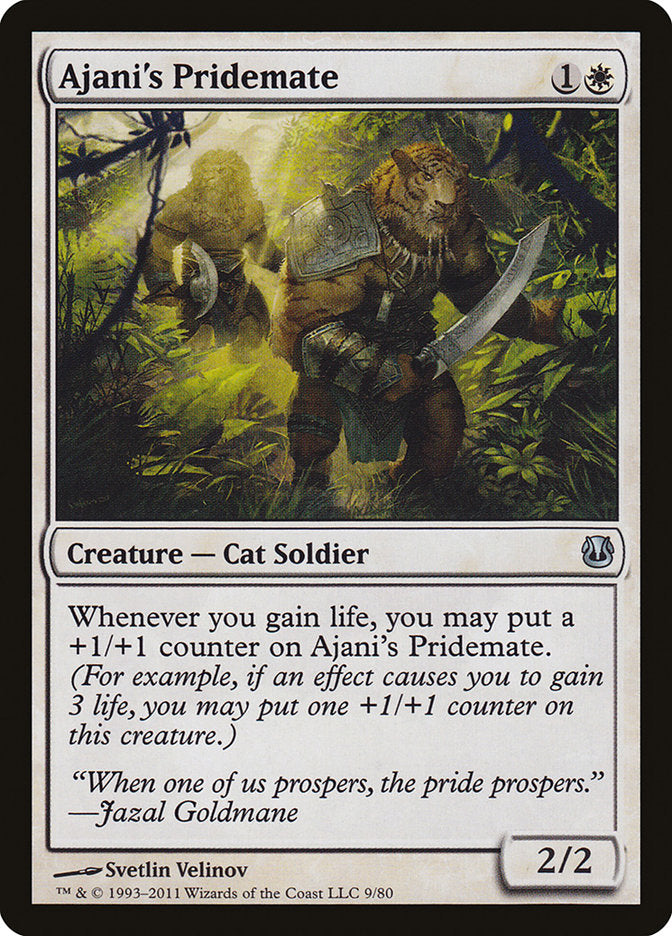 Ajani's Pridemate [Duel Decks: Ajani vs. Nicol Bolas] | Play N Trade Winnipeg