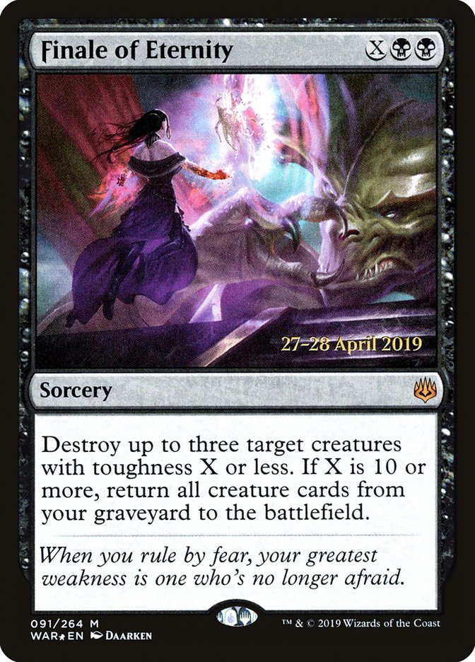 Finale of Eternity  [War of the Spark Prerelease Promos] | Play N Trade Winnipeg