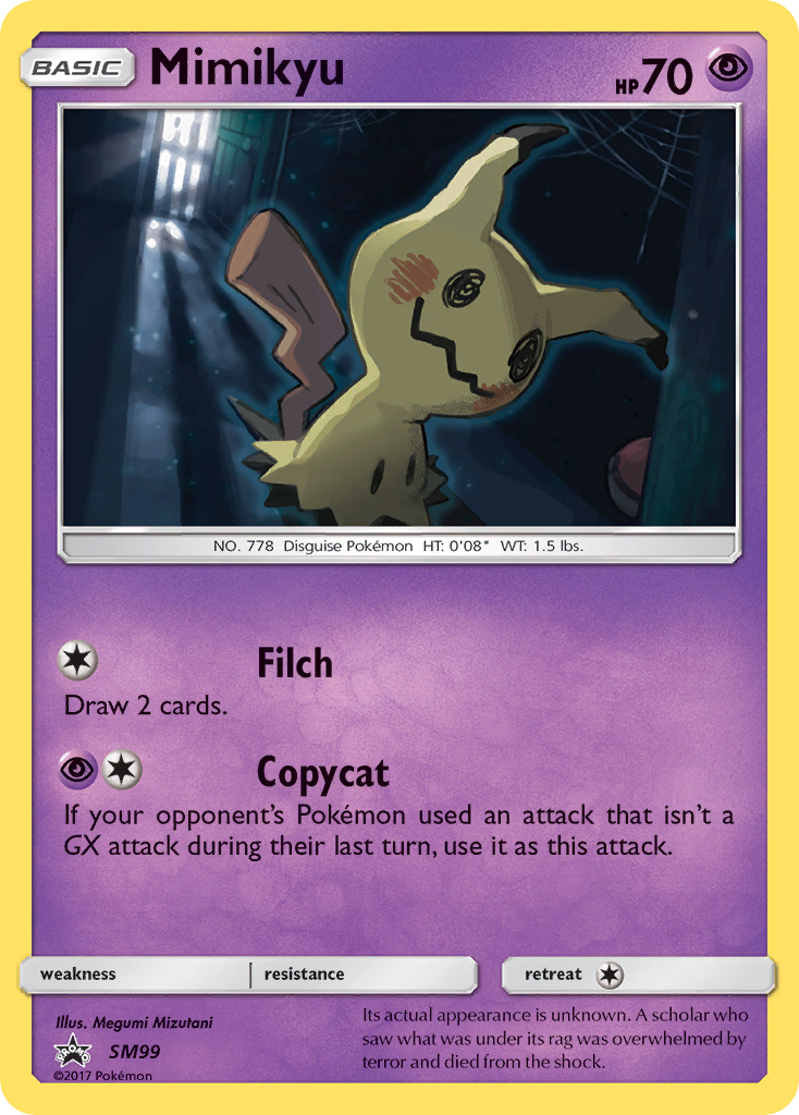 Mimikyu (SM99) [Sun & Moon: Black Star Promos] | Play N Trade Winnipeg