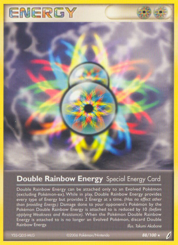 Double Rainbow Energy (88/100) [EX: Crystal Guardians] | Play N Trade Winnipeg