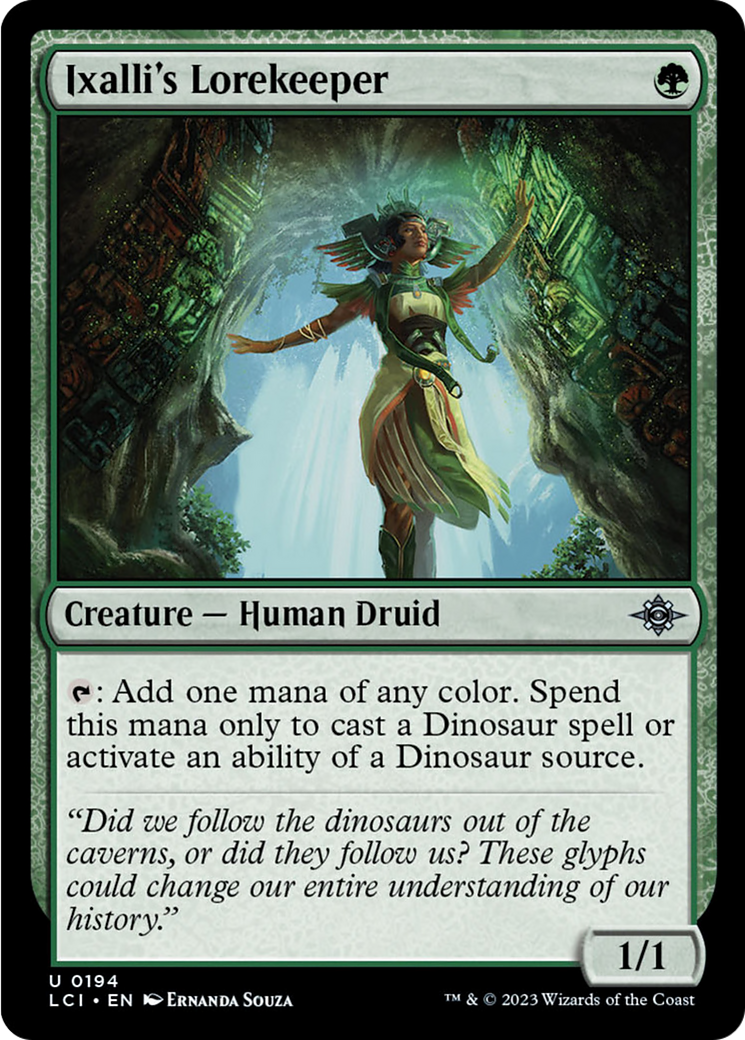 Ixalli's Lorekeeper [The Lost Caverns of Ixalan] | Play N Trade Winnipeg