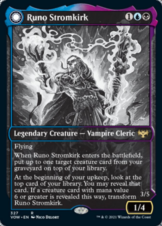 Runo Stromkirk // Krothuss, Lord of the Deep (Showcase Eternal Night) [Innistrad: Crimson Vow] | Play N Trade Winnipeg