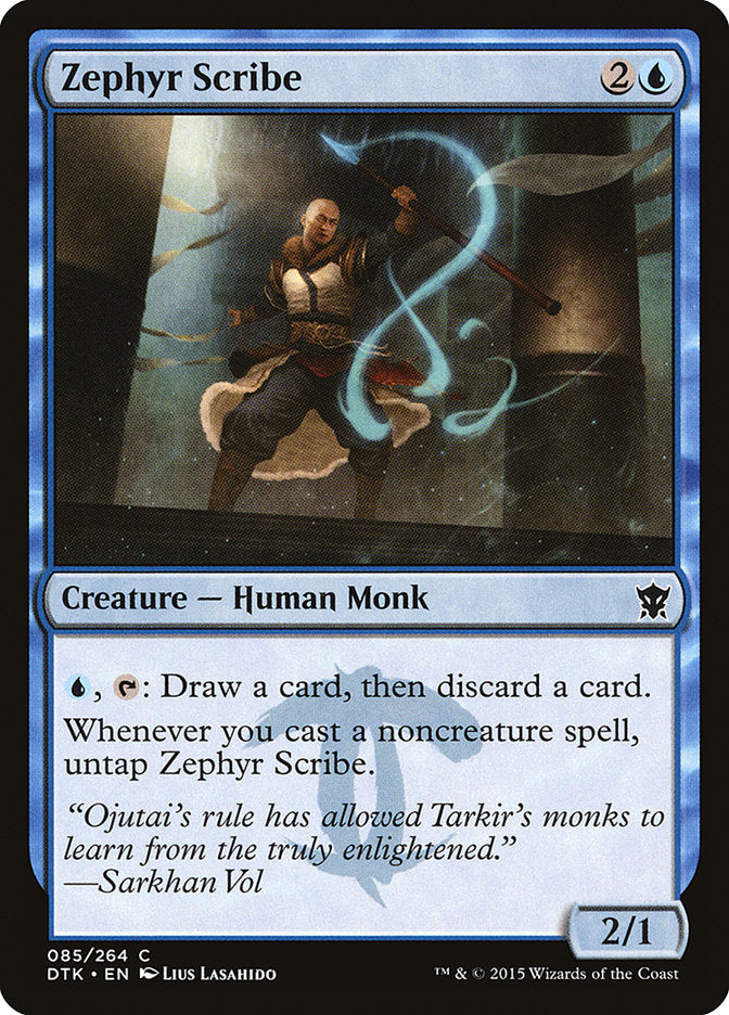 Zephyr Scribe [Dragons of Tarkir] | Play N Trade Winnipeg