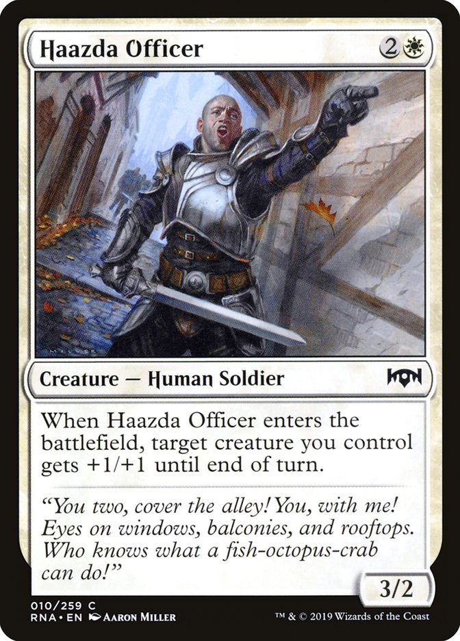 Haazda Officer [Ravnica Allegiance] | Play N Trade Winnipeg