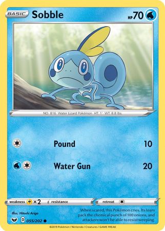 Sobble (055/202) (Premium Collection) [Sword & Shield: Base Set] | Play N Trade Winnipeg